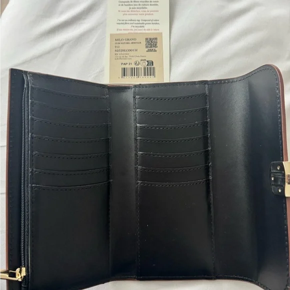 Sézane Milo Large Leather Wallet - Picture 6 of 9